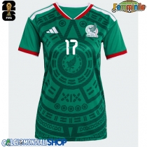 Maglie da calcio Messico Orbelin Pineda #17 Prima Maglia Femminile Mondiali 2026  Manica Corta